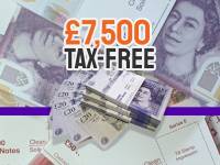 £7500 Tax Free Cash image