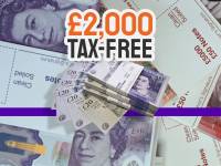 £2,000 Tax Free Cash - LOW ODDS image