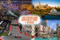 Las Vegas And Austin F1 Trip + £1000 image